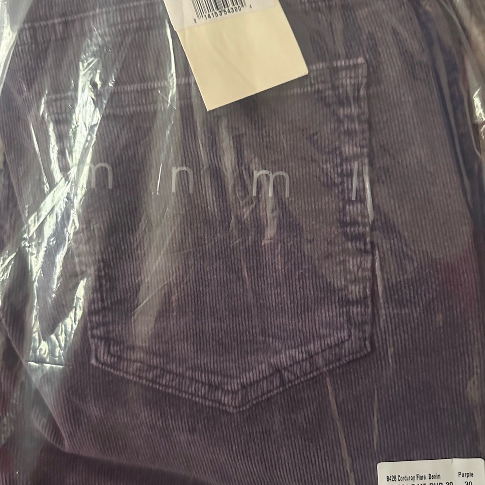 MNML Purple Corduroy Pants
